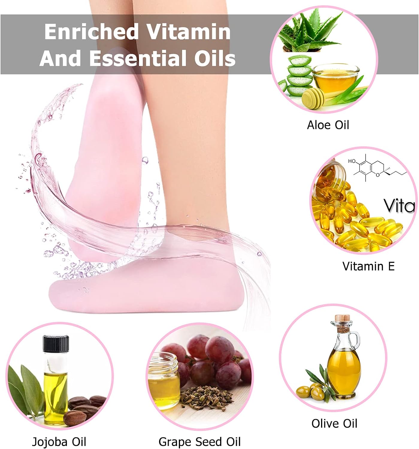 Silicone Feet Care Socks - FlexSala